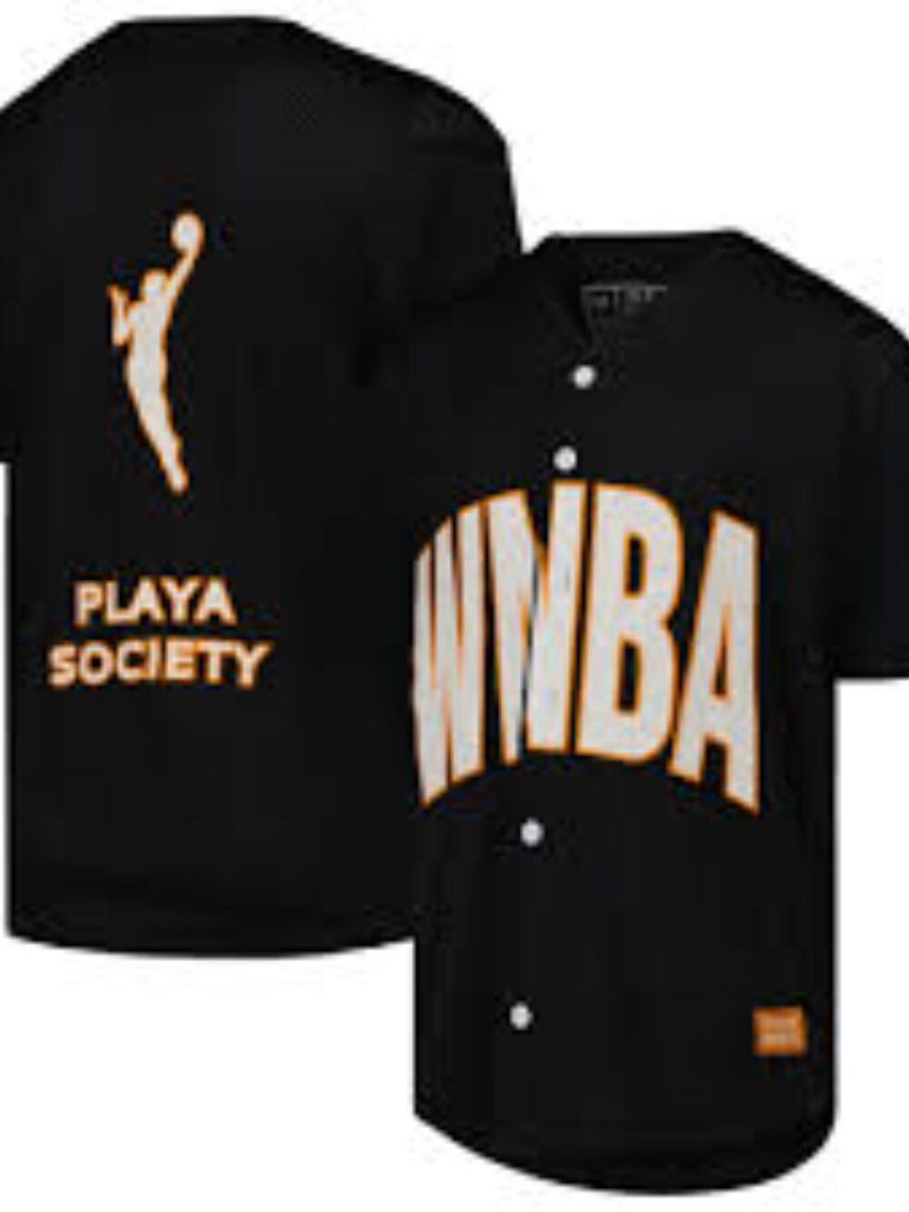 Playa Society WNBA Baseball Jersey XL